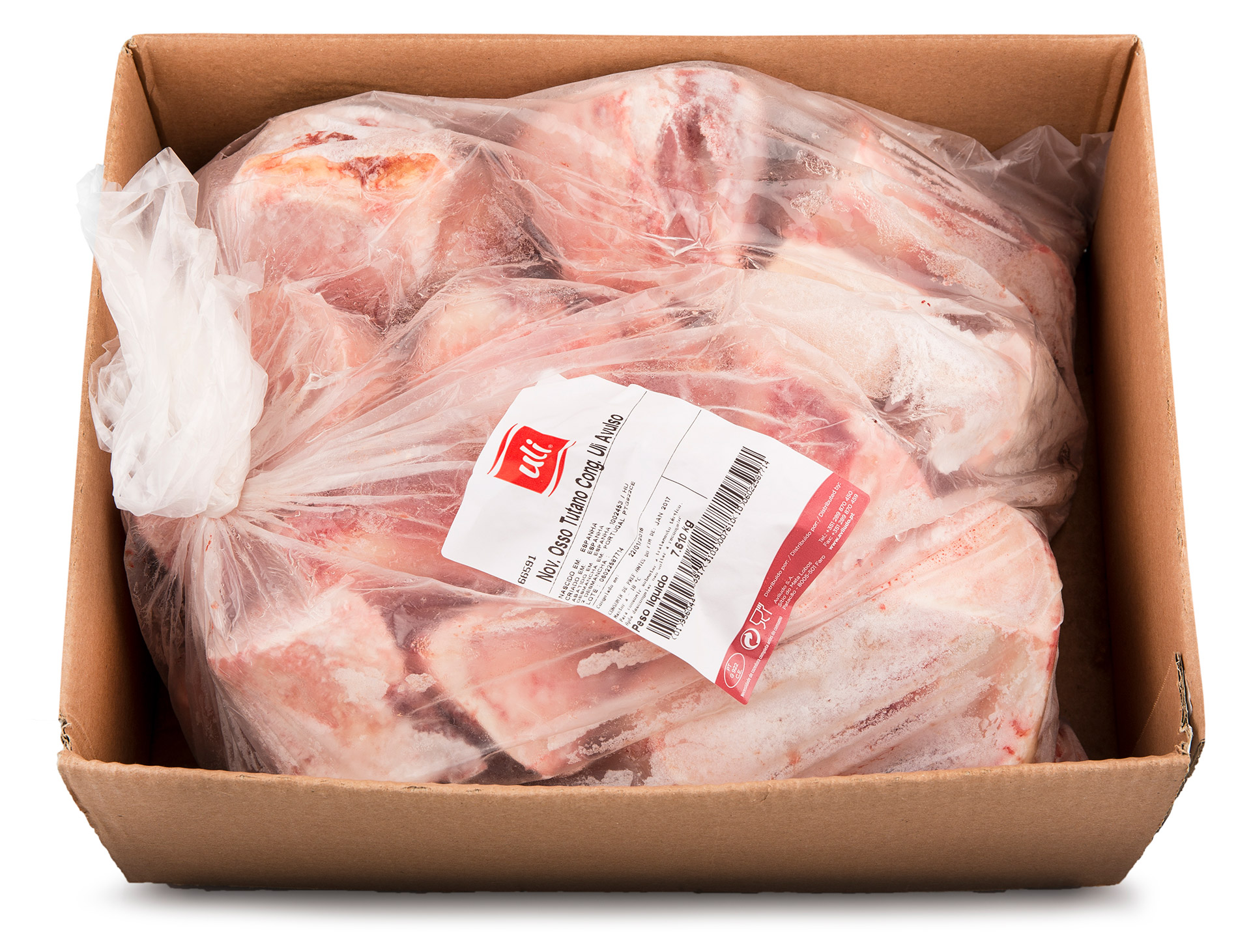 Novilho Osso Tutano Congelado Uli Avulso