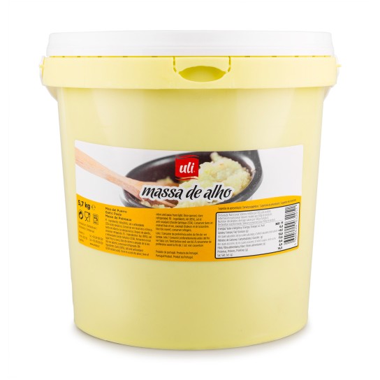 Massa Alho c/ Sal Uli Balde 5,7 kg