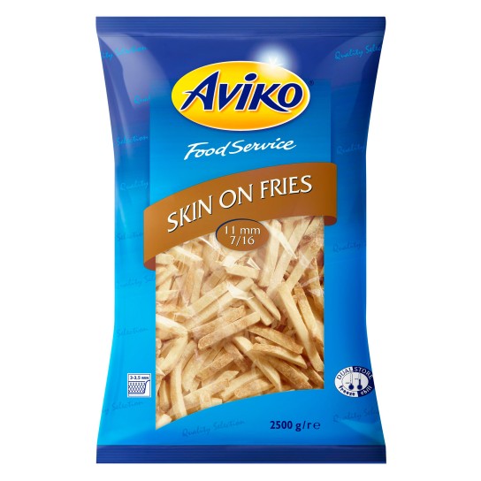 Batata Palito c/ Pele 10/10 Congelada Aviko 4x2,5 kg Batata Palito c/ Pele 10/10 Congelada Aviko 4x2,5 kg