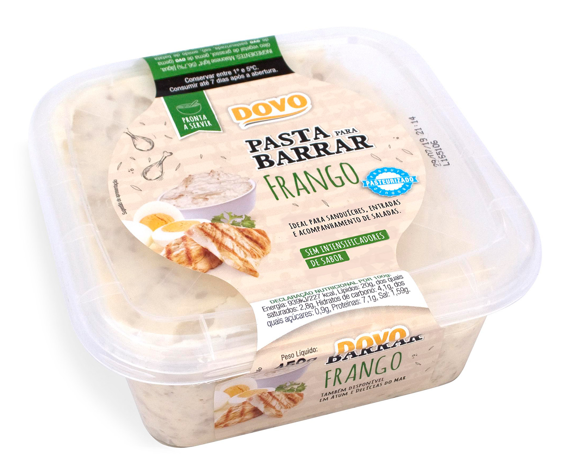 Pasta Frango DOVO 6x250 g