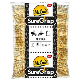 Batata Surecrisp 6/6 Congelada McCain 5x2,5 kg