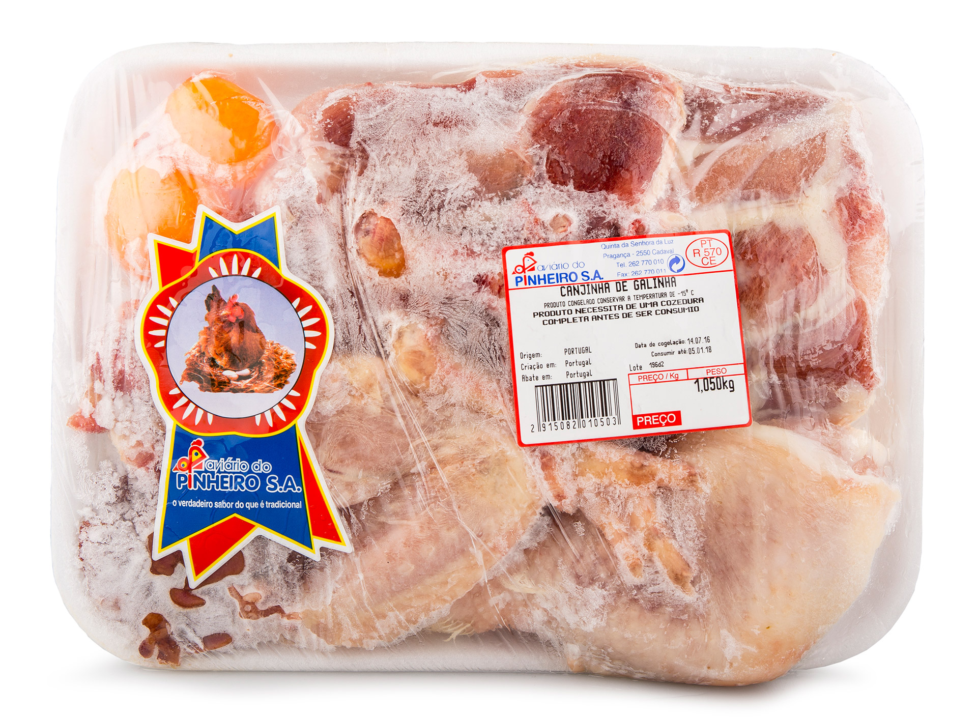 Galinha p/ Canja Congelada Embalada