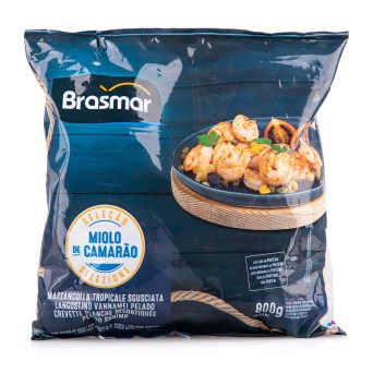 Miolo Camaro Vannamei 41/50 Congelado Saco 800 g