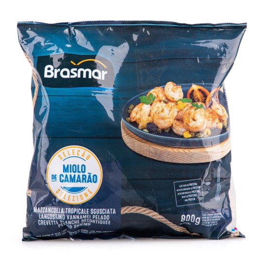 Miolo Camaro Vannamei 41/50 Congelado Saco 800 g