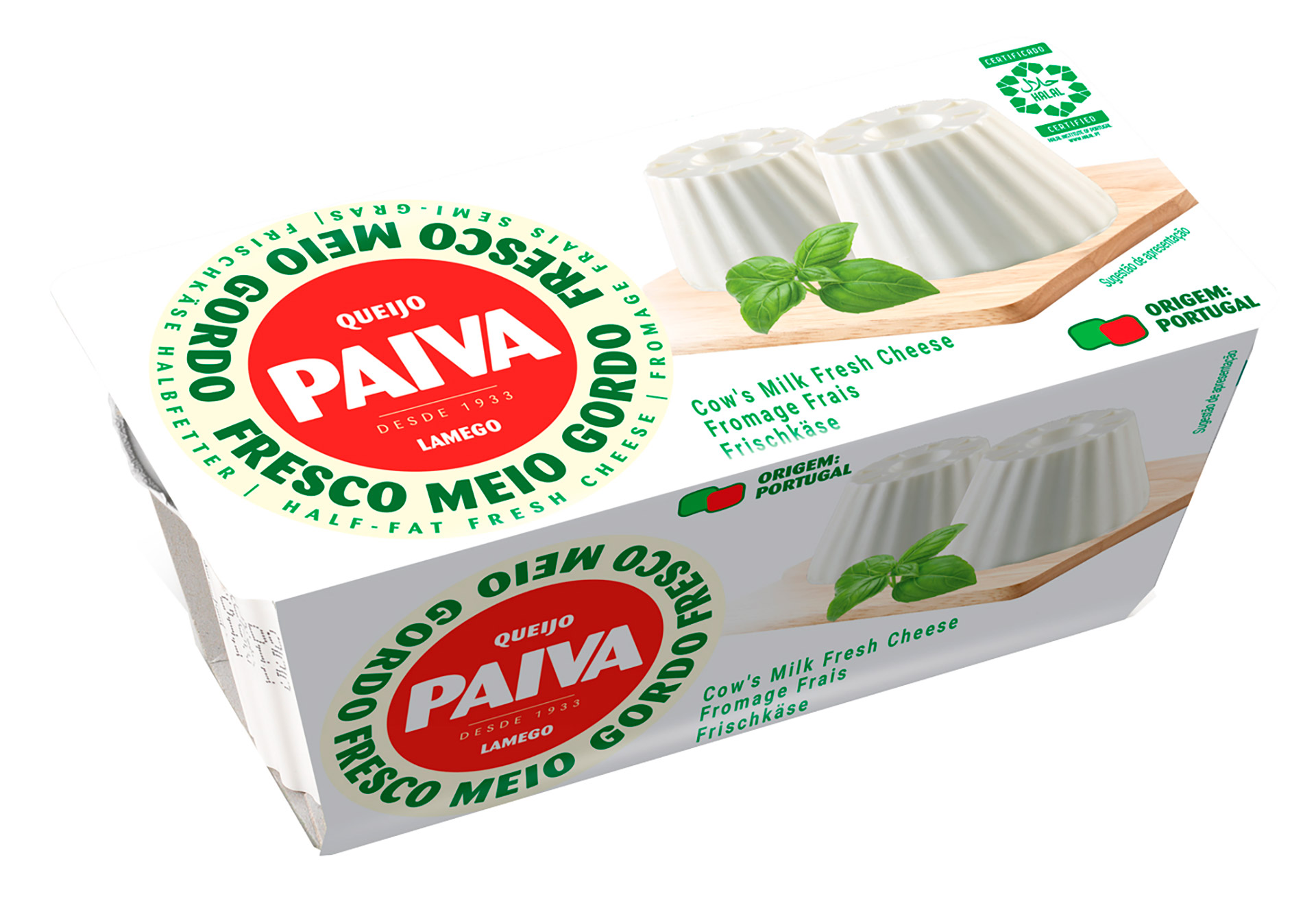 Queijo Fresco Paiva 12x(2x62,5 g) Queijo Fresco Paiva 12x(2x62,5 g)