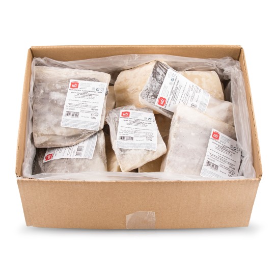 Bacalhau Demolhado Posta Média Higienizada Congelada Uli Cx 5 kg Bacalhau Demolhado Posta Média Higienizada Congelada Uli Cx 5 kg