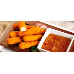 Palitos Mozzarella Congelados Eurofrits 3x1 kg