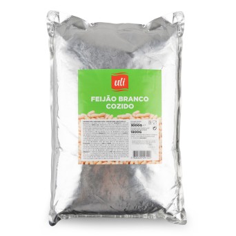 Feijo Branco Cozido Uli 5x3 kg