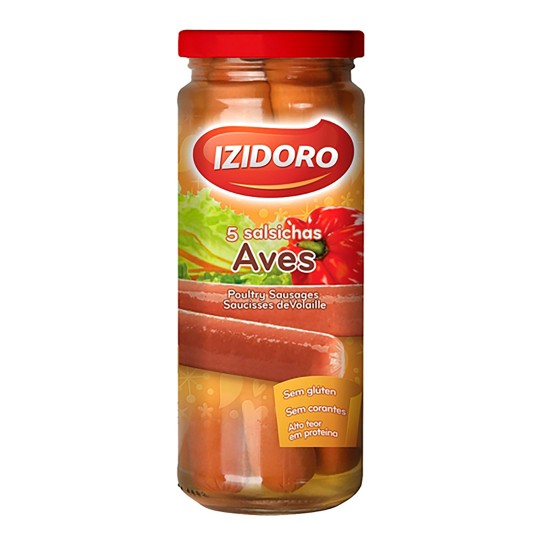 Salsichas Aves Izidoro 6x5 Un