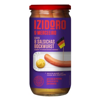 Salsichas Bockwurst Izidoro 6x8 Un