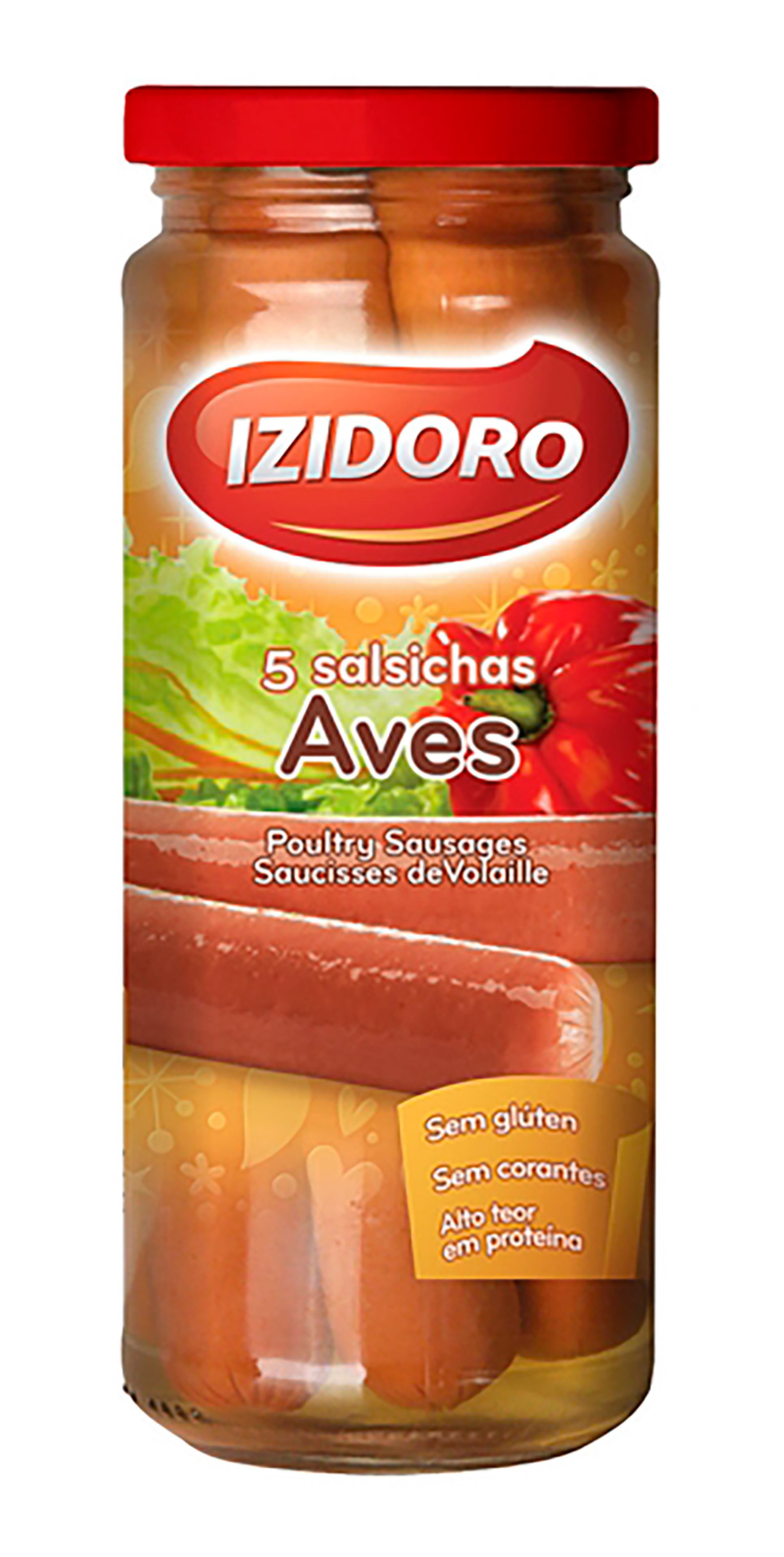 Salsichas Aves Izidoro 6x5 Un