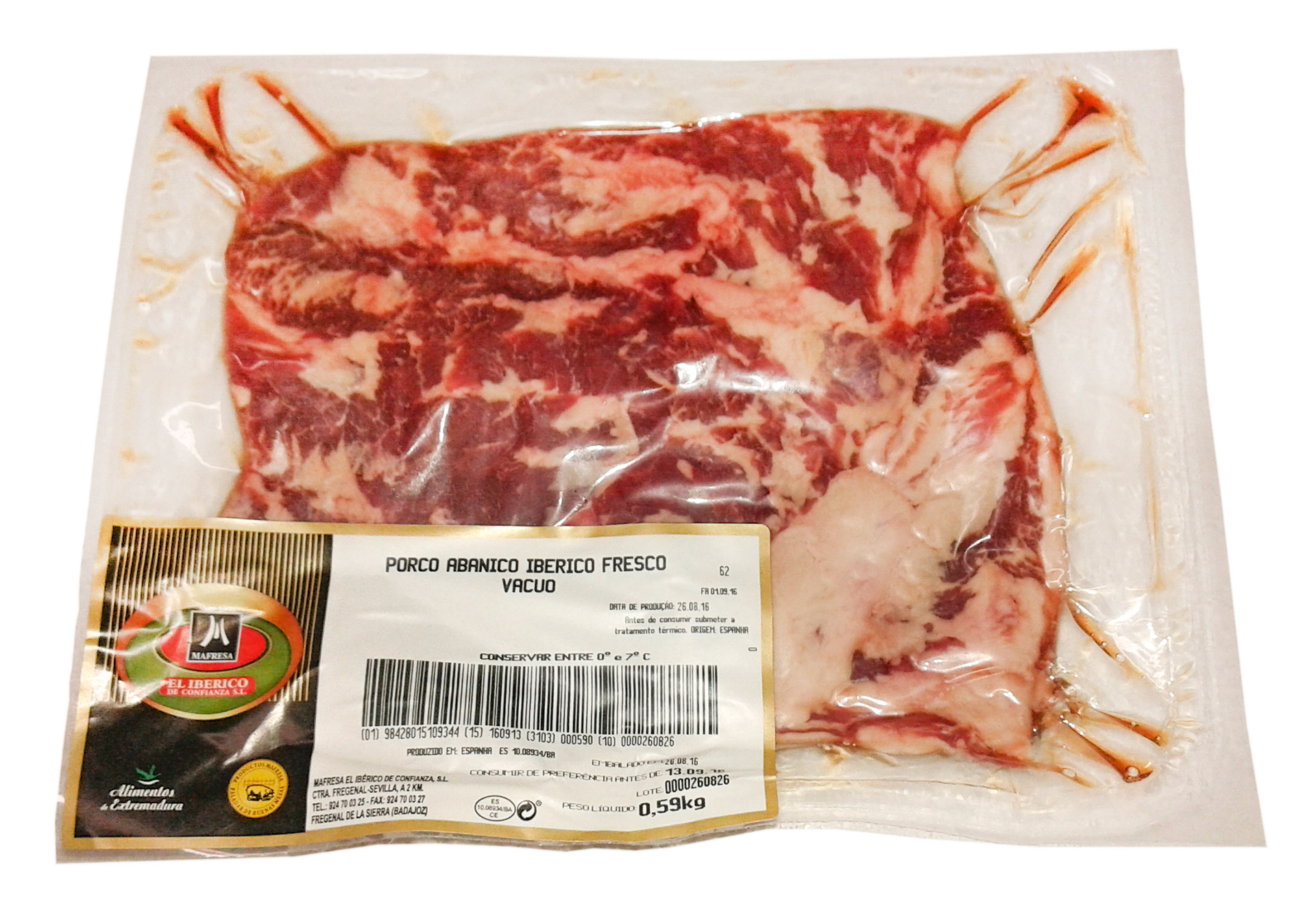 Porco Abanico Ib�rico Fresco V�cuo