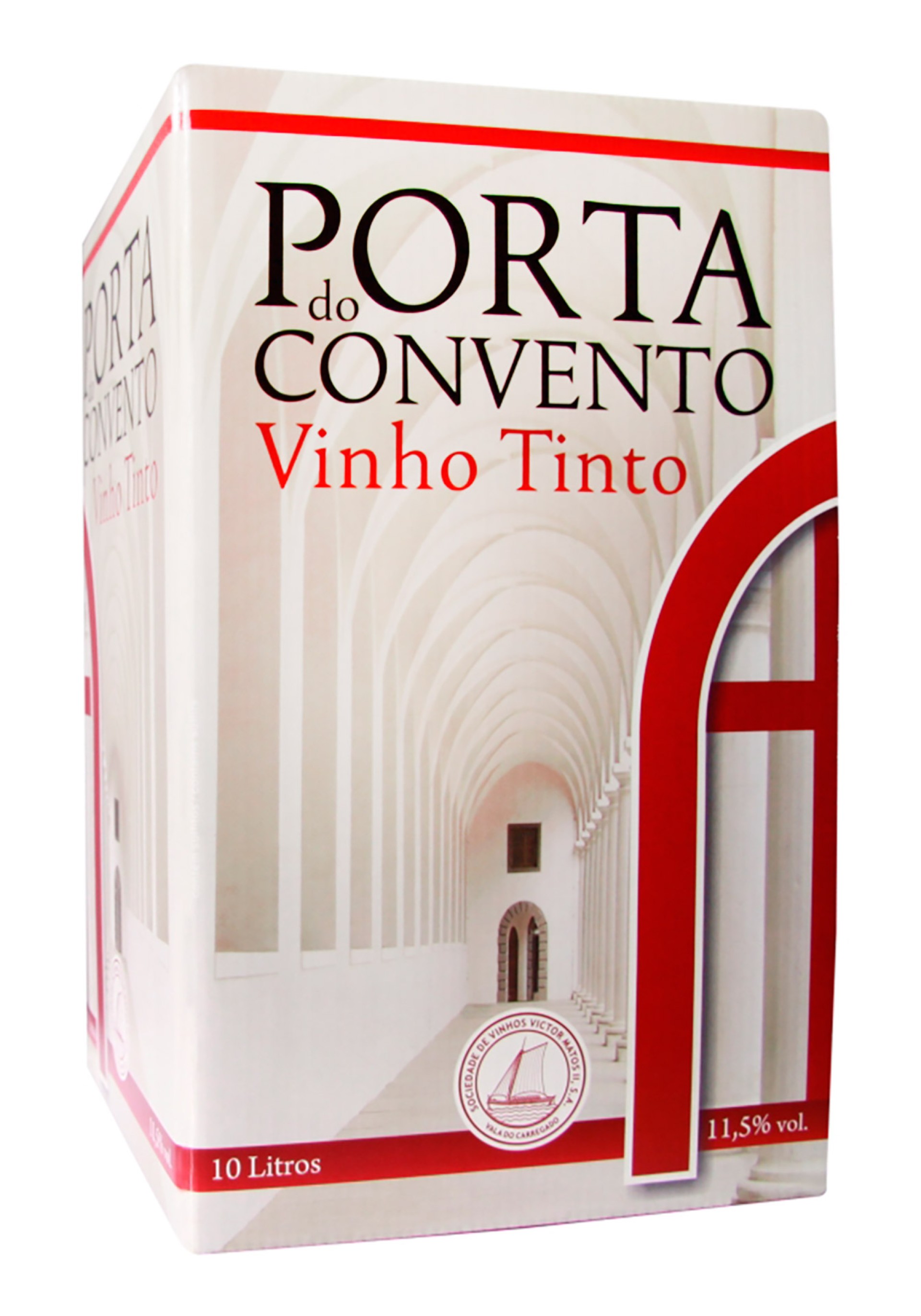 Vinho Tinto 11,5º Porta do Convento BagBox 10 l Vinho Tinto 11,5º Porta do Convento BagBox 10 l