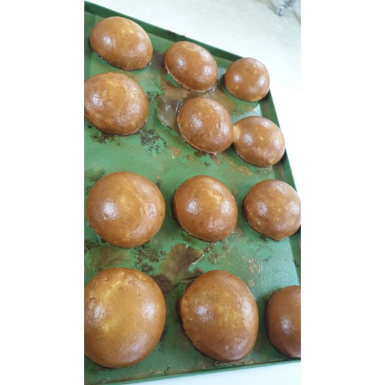 P�o Hamb�rguer Brioche c/ Batata Doce Congelado 50x80 g