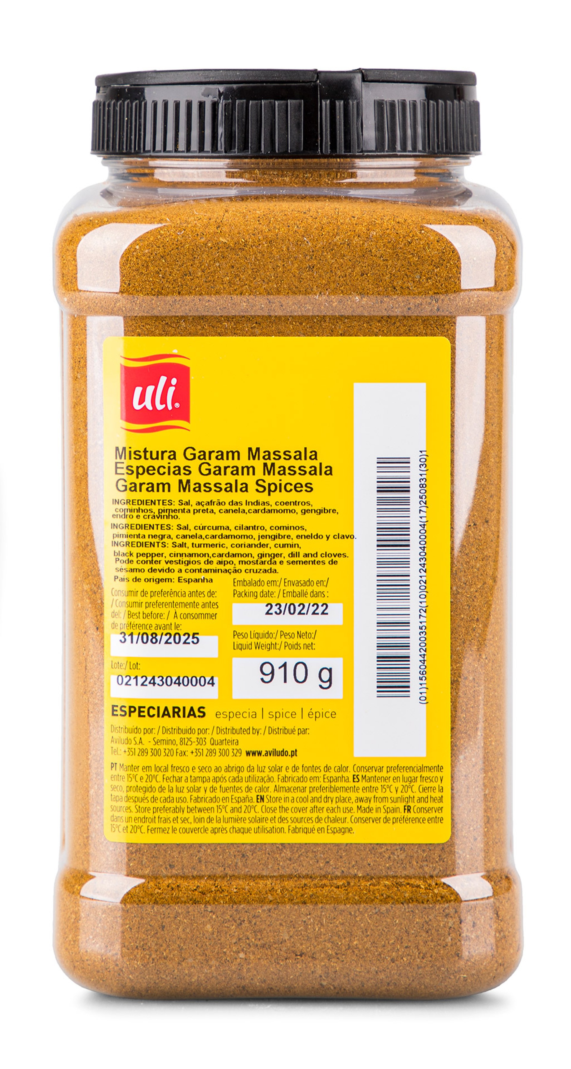Mistura Garam Massala Uli Pet 910 g