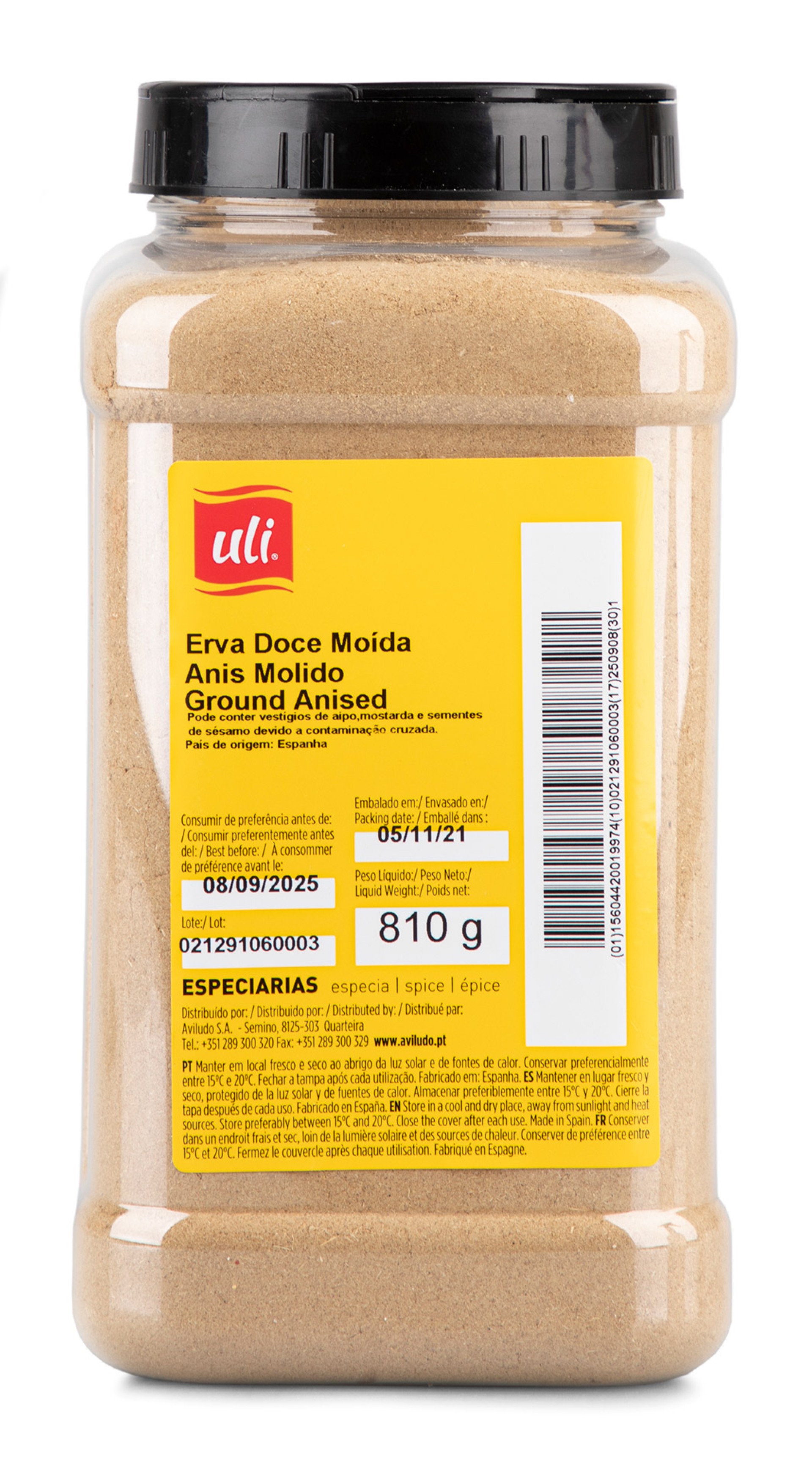 Erva Doce Moída Uli Pet 810 g Erva Doce Moída Uli Pet 810 g