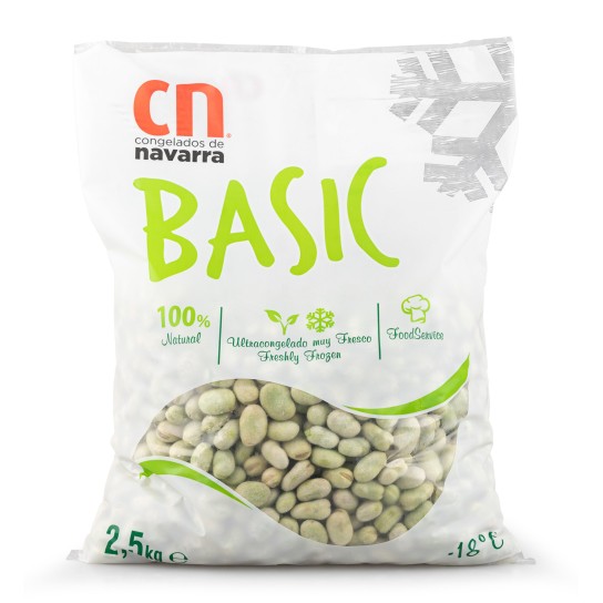 Favas Grandes Saco Neutro Congeladas 4x2,5 kg