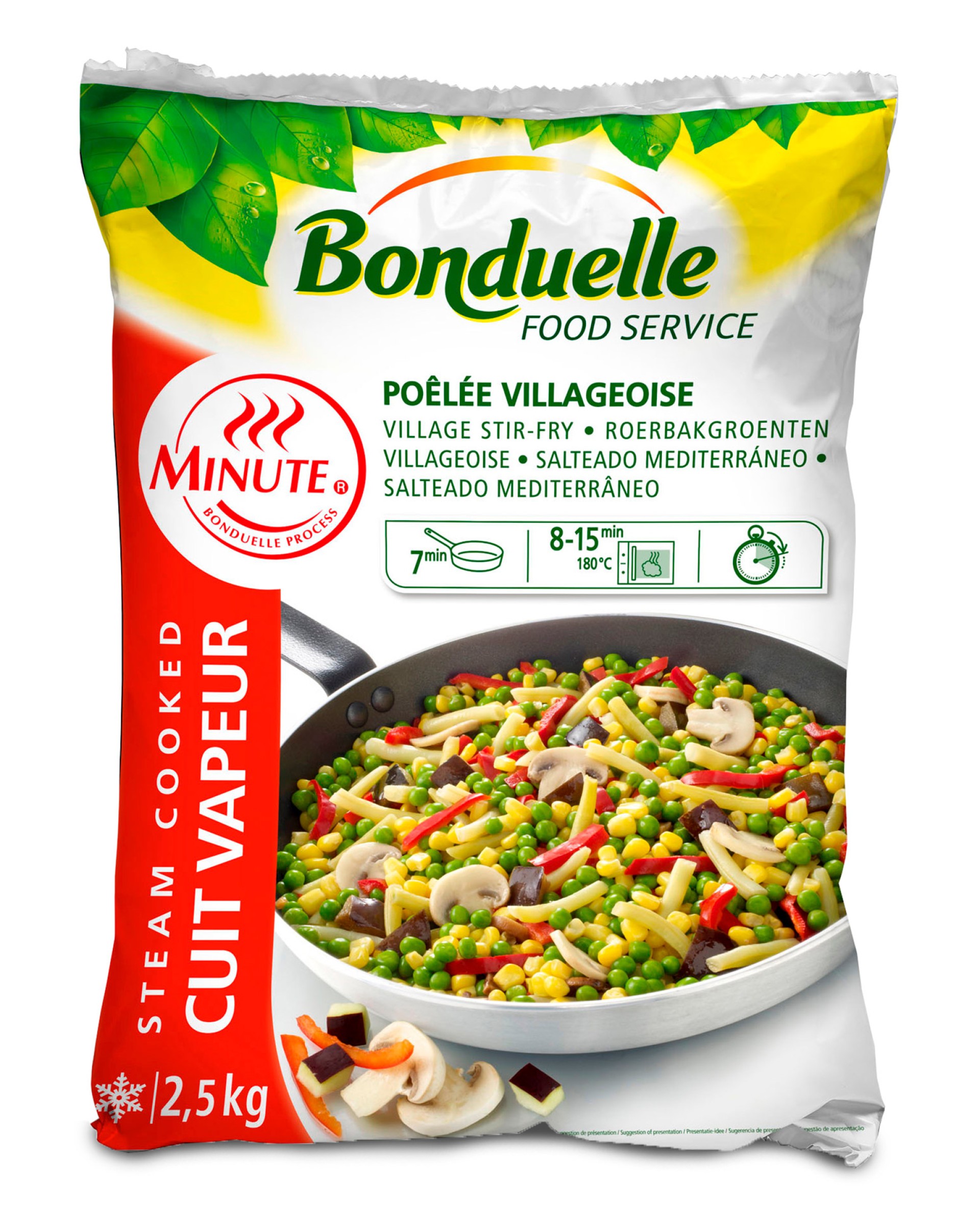 Salteado Legumes Mediterrâneo Bonduelle 4x2,5 kg Salteado Legumes Mediterrâneo Bonduelle 4x2,5 kg