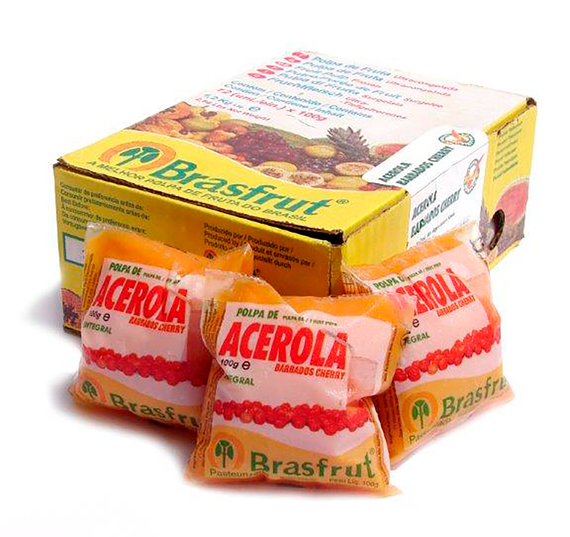 Polpa Fruta Acerola Congelada 12x100 g Polpa Fruta Acerola Congelada 12x100 g