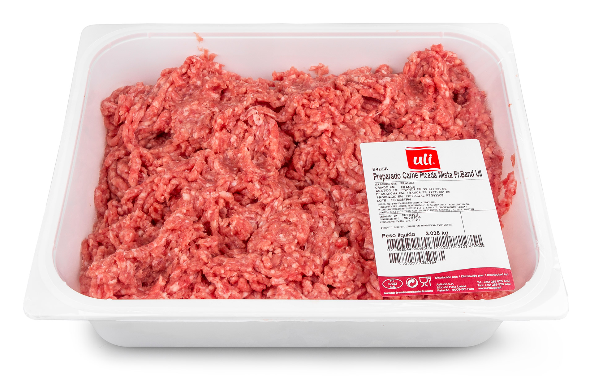 Preparado Carne Mista Fresco Uli Bandeja