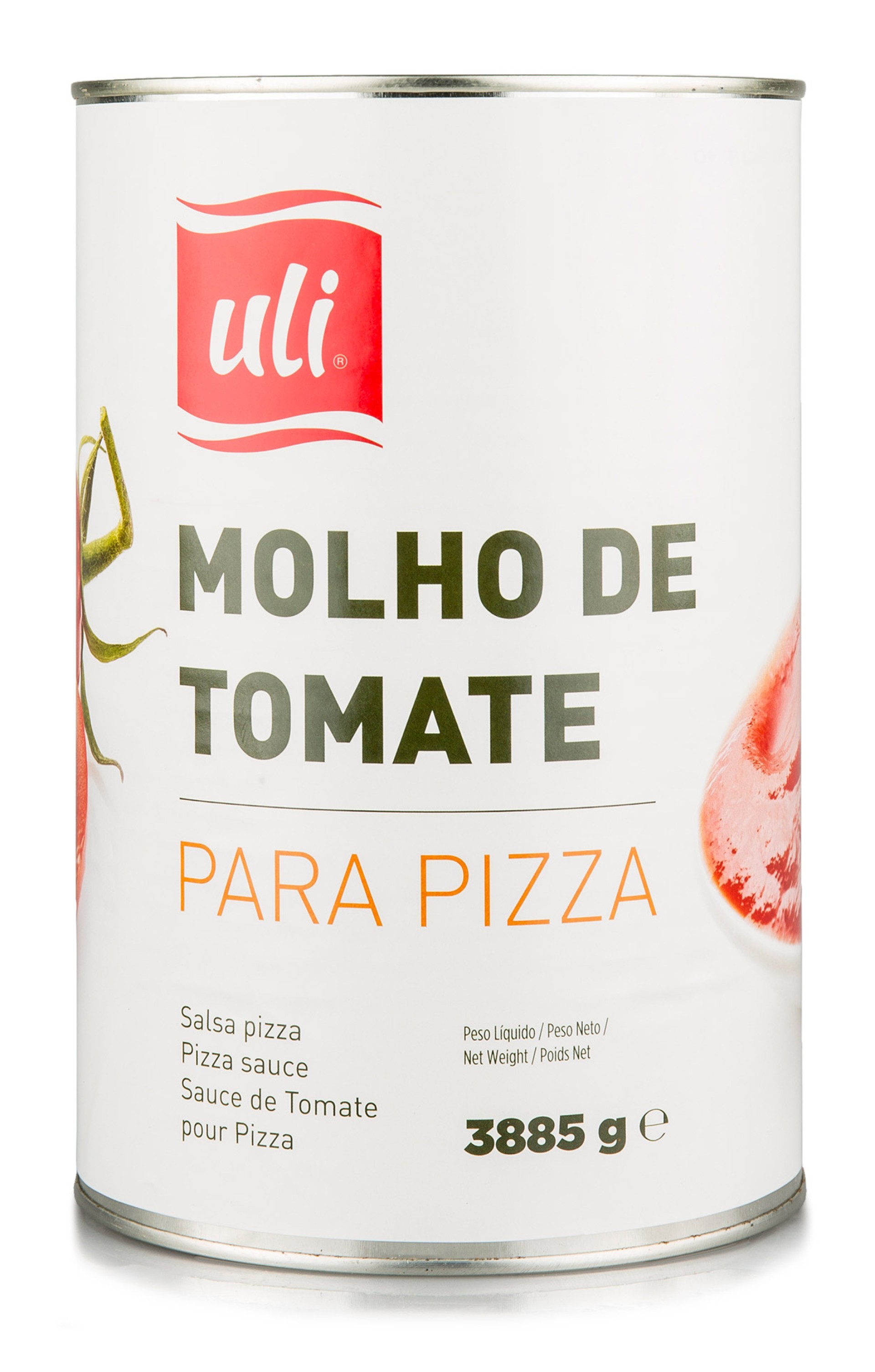 Tomate Molho p/ Pizza Uli 3x3885 g