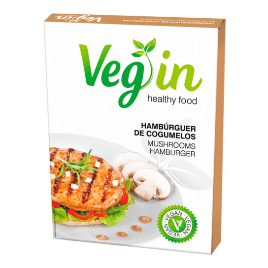 Hamb�rguer Cogumelos Vegin 24x80 g