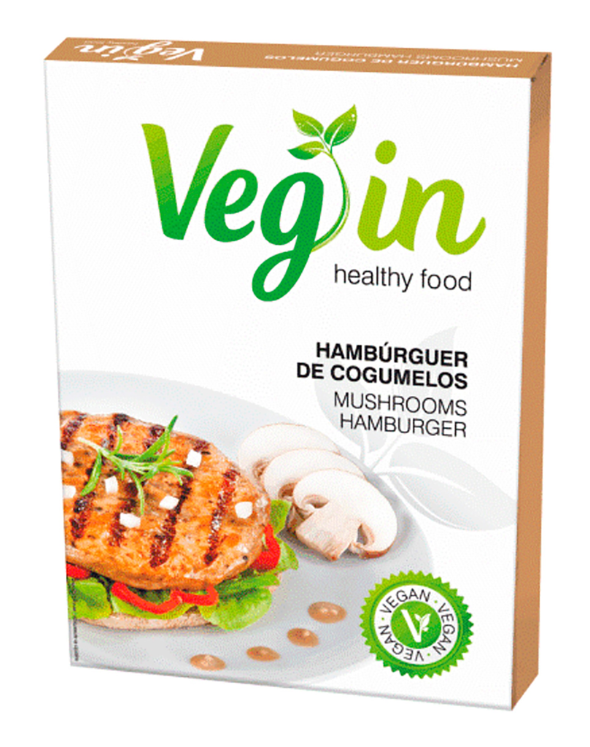 Hamb�rguer Cogumelos Vegin 24x80 g