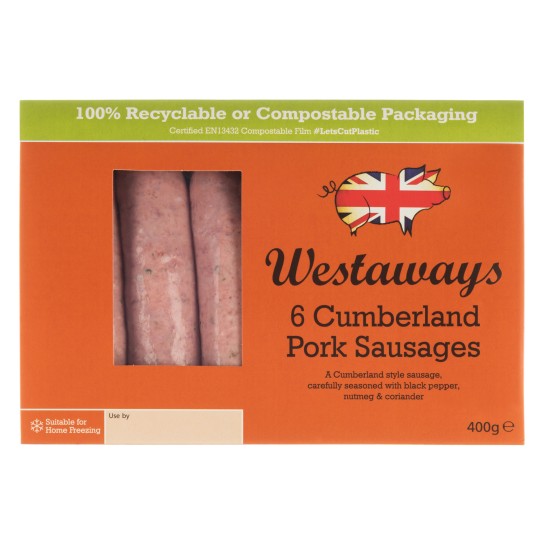 Salsichas Cumberland Congeladas Westaways 6x400 g