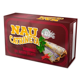 Sardinha Tomate Picante Nau Catrineta 10x120 g