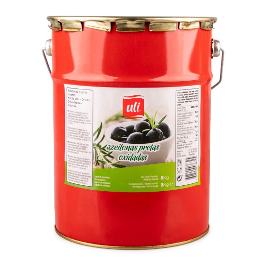 Azeitona Preta Oxidada Uli Lata 3 kg