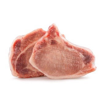 Porco Costeletas Higienizadas Congeladas Uli 6 kg