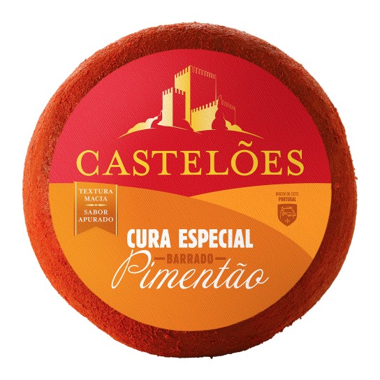 Queijo Mdio Casteles Pimento kg