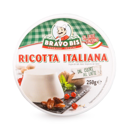 Queijo Ricotta Fresco 6x250 g Queijo Ricotta Fresco 6x250 g