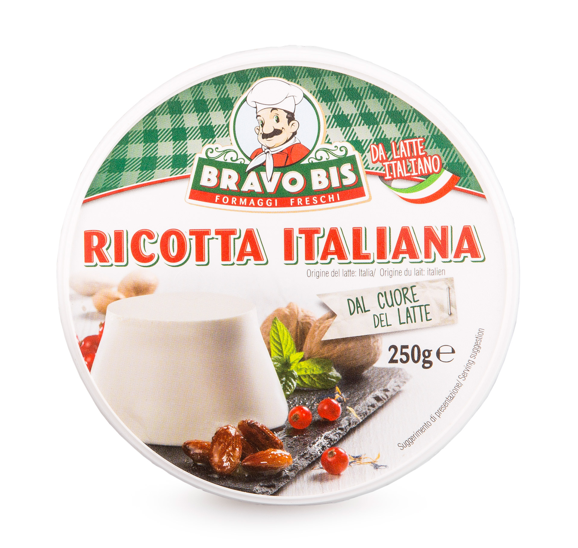Queijo Ricotta Fresco 6x250 g Queijo Ricotta Fresco 6x250 g
