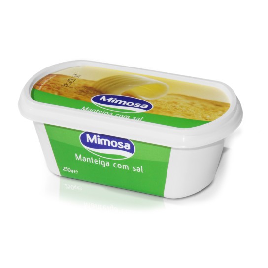 Manteiga c/ Sal Mimosa Cuvete 20x250 g
