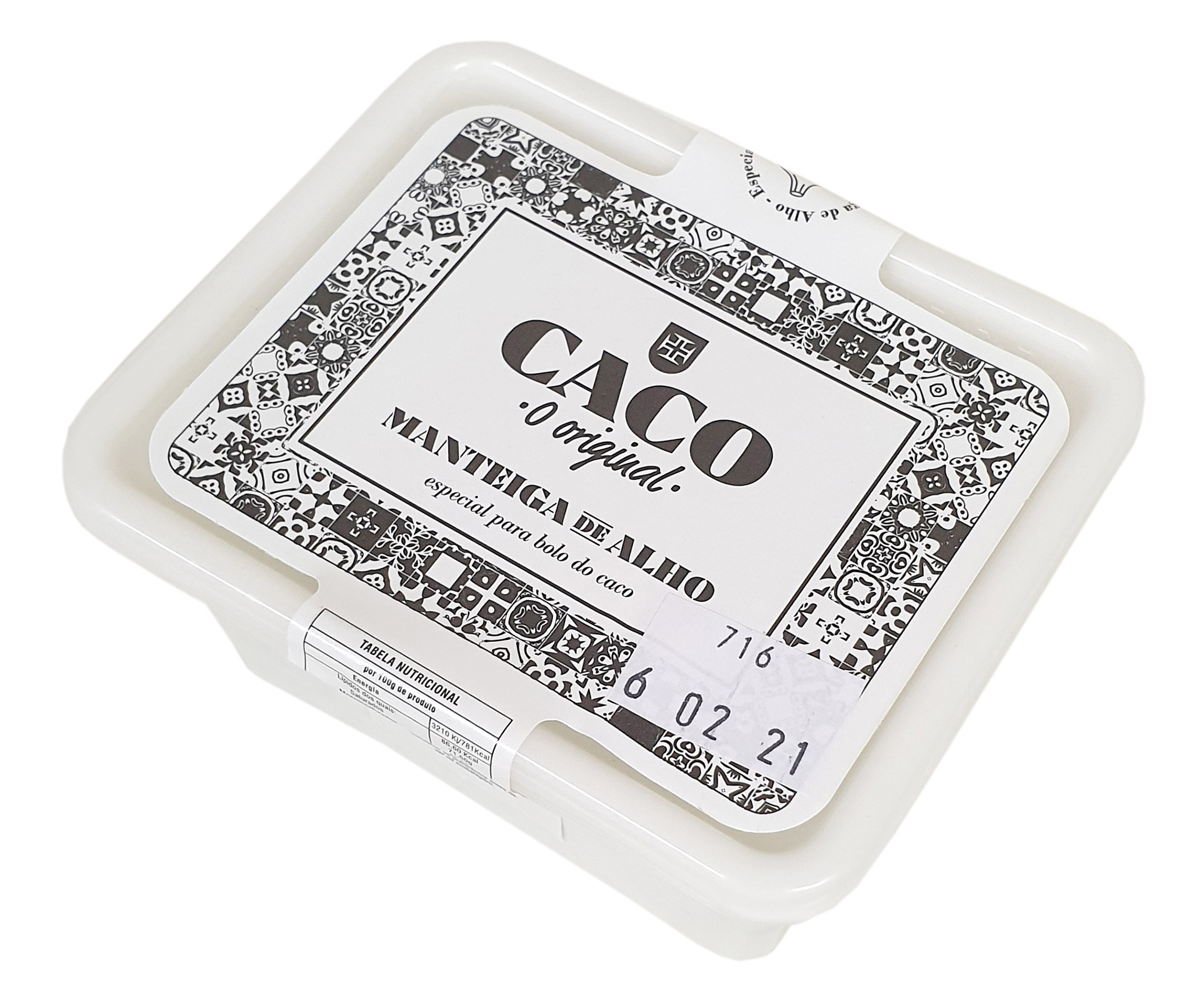 Manteiga Alho Especial Caco 6x175 g