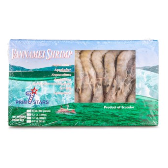 Camaro Vannamei 40/60 Congelado Primstar Cx 1 kg