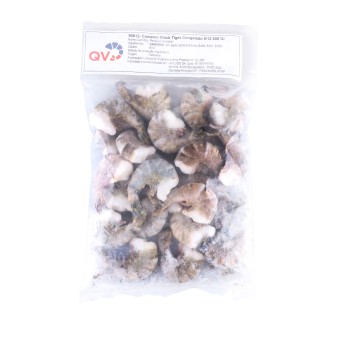 Camar�o B.Tiger S/C Congelado 8/12 Saco de 800Gr (Pe�a de 9 a 10Kg)