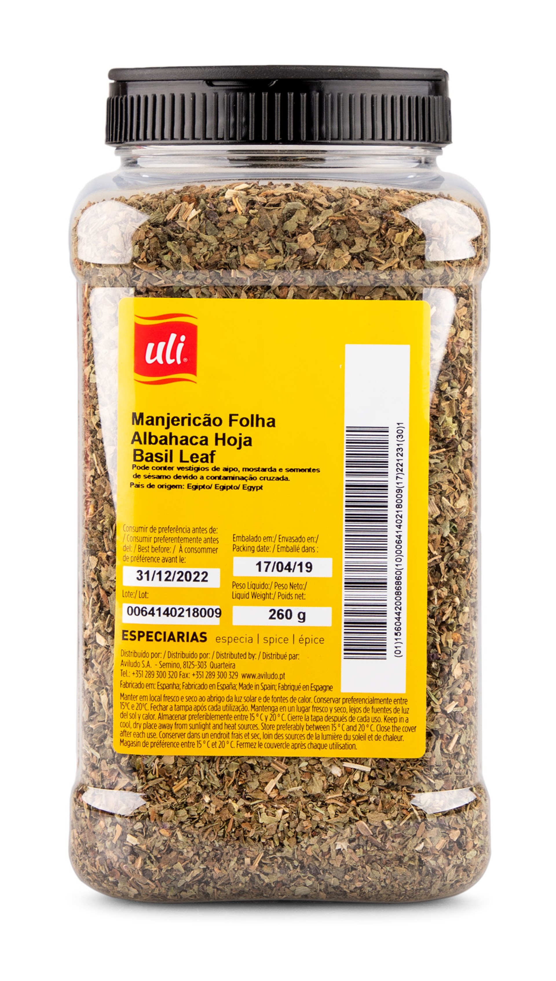 Manjeric�o Folha Uli Pet 260 g