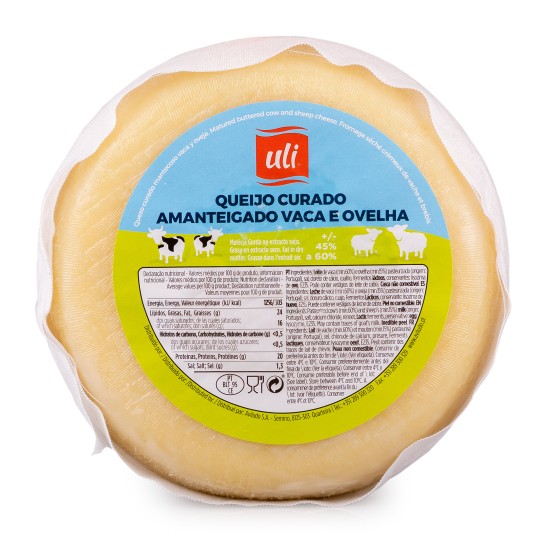 Queijo Vaca e Ovelha Amanteigado Uli