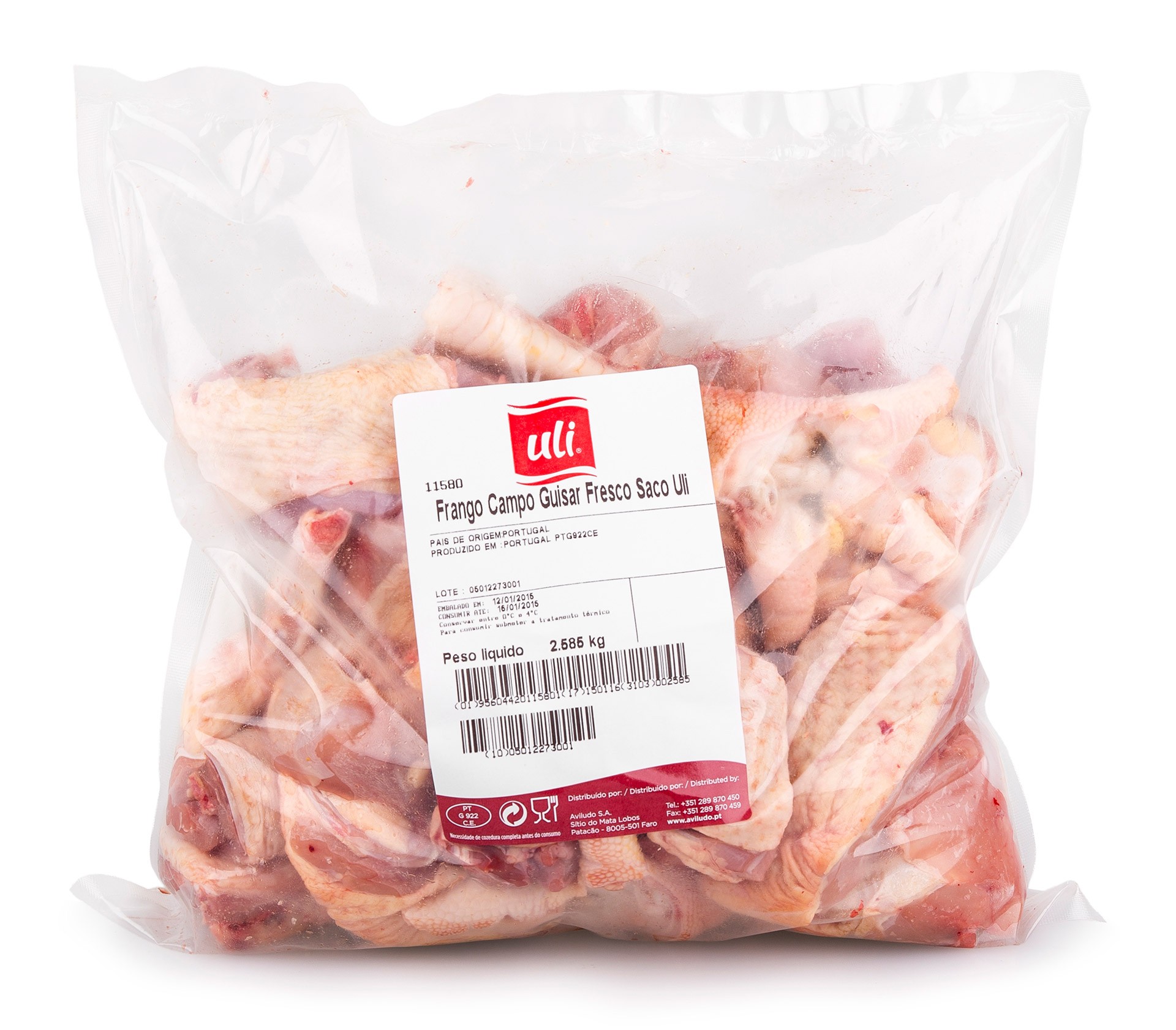 Frango Campo Guisar Fresco Uli Saco