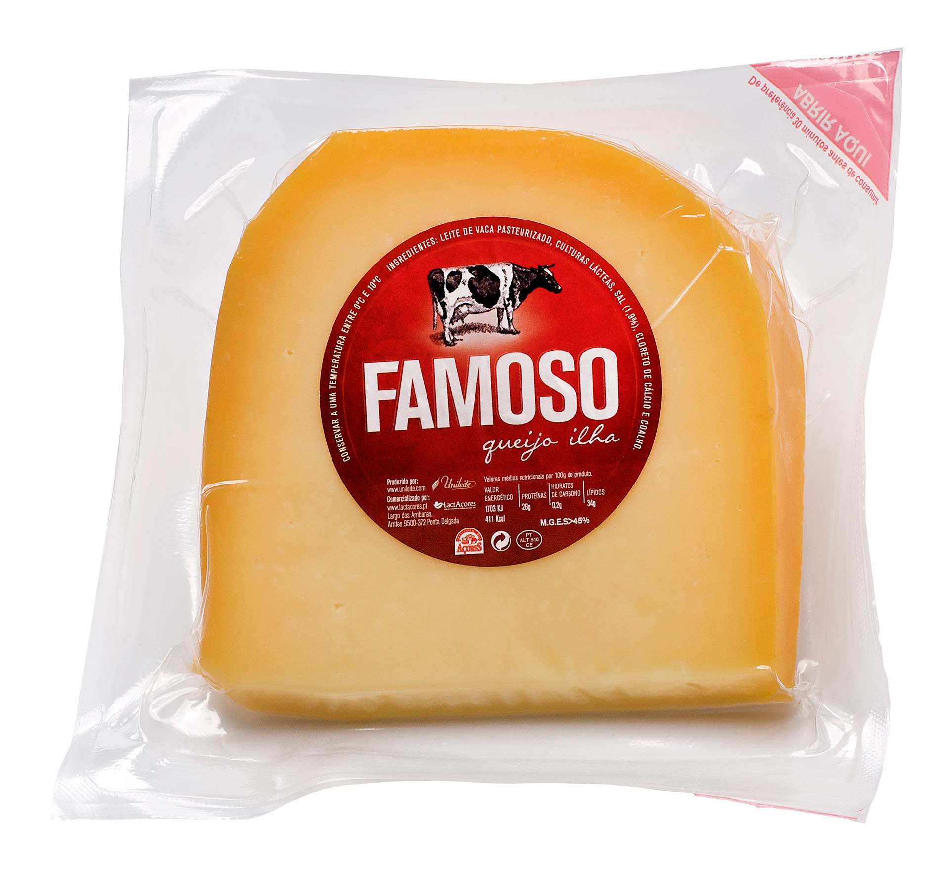 Queijo Ilha Famoso Cunhas Vácuo Queijo Ilha Famoso Cunhas Vácuo