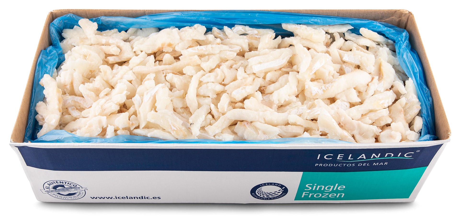 Migas Bacalhau Congeladas Icelandic Cx 10 kg
