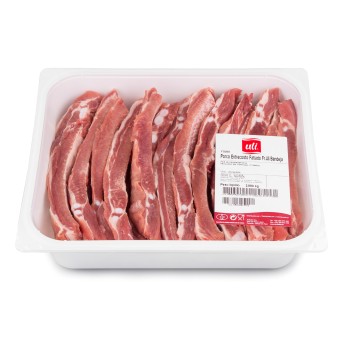 Porco Entrecosto Fatiado Fresco Uli Bandeja