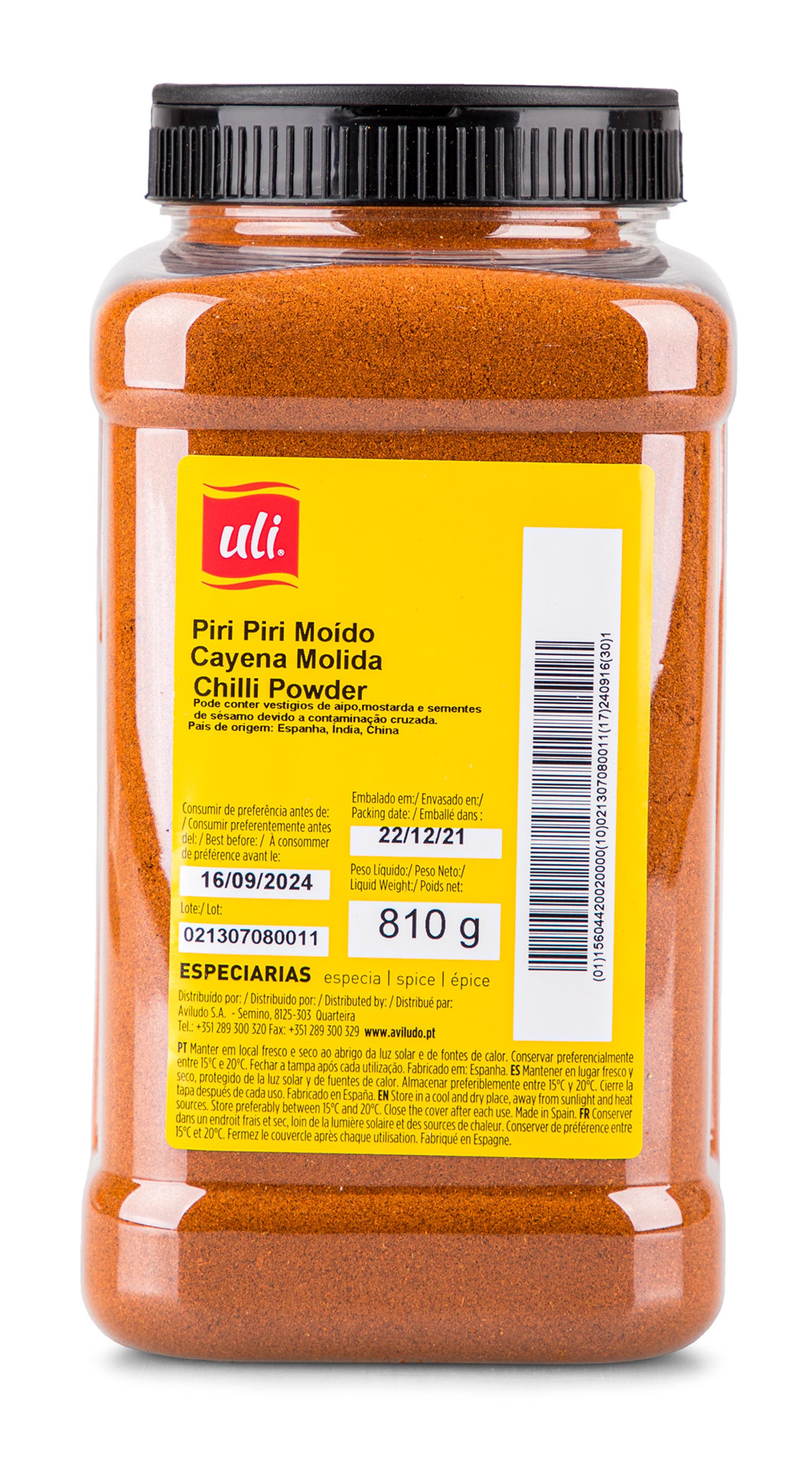 Piri-Piri Pó Uli Pet 810 g Piri-Piri Pó Uli Pet 810 g
