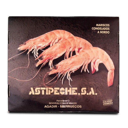 Carabineiro 8/10 Congelado Marrocos Cx IQF Carabineiro 8/10 Congelado Marrocos Cx IQF