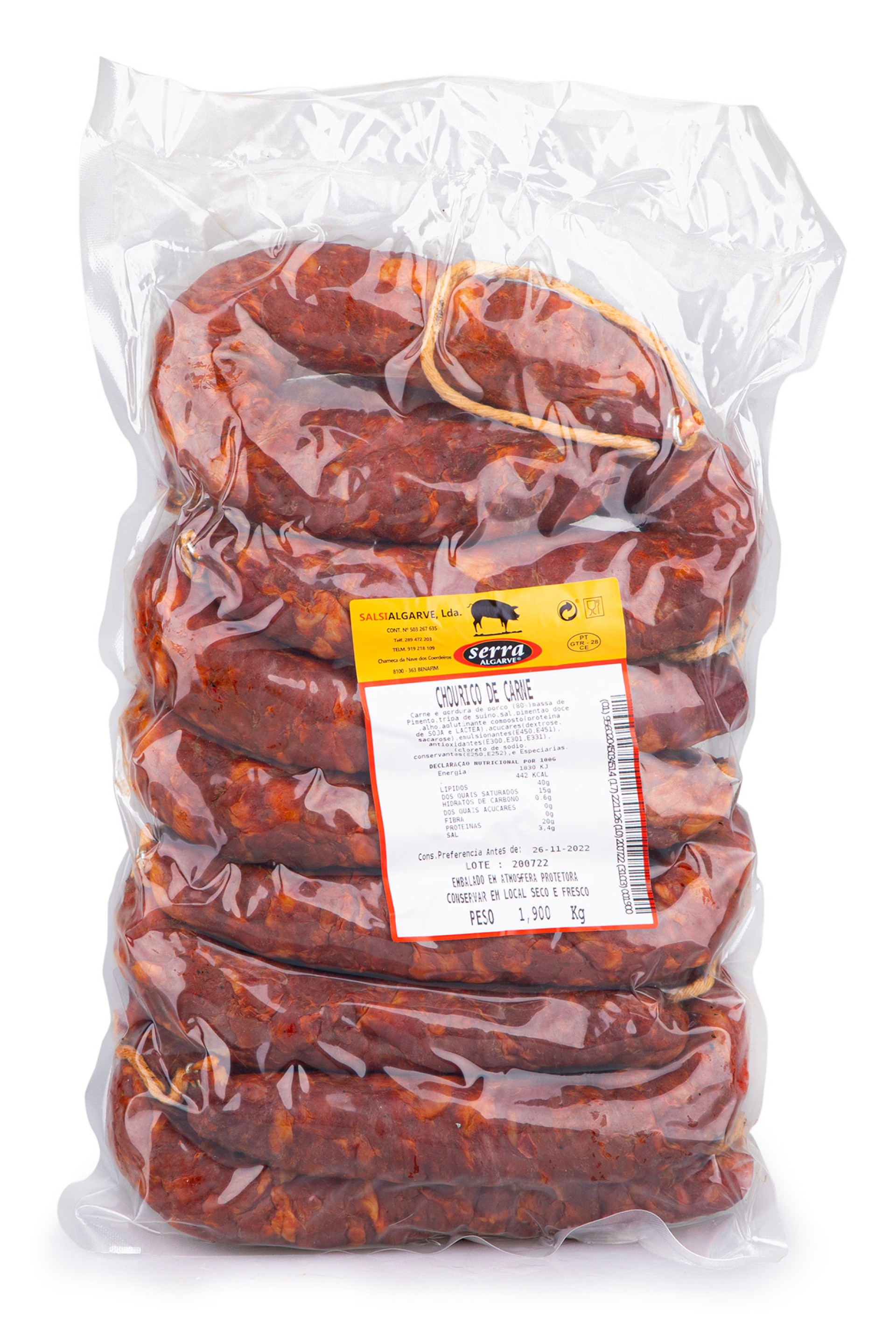 Chouri�o Tradicional Salsialgarve Saco