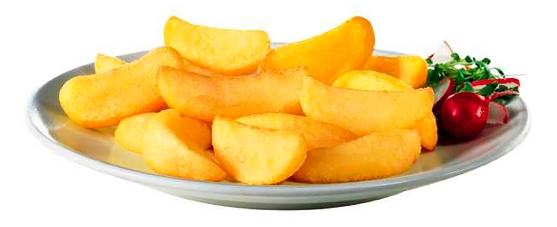 Batata Gomos s/ Pele Congelada Lutosa 4x2,5 kg