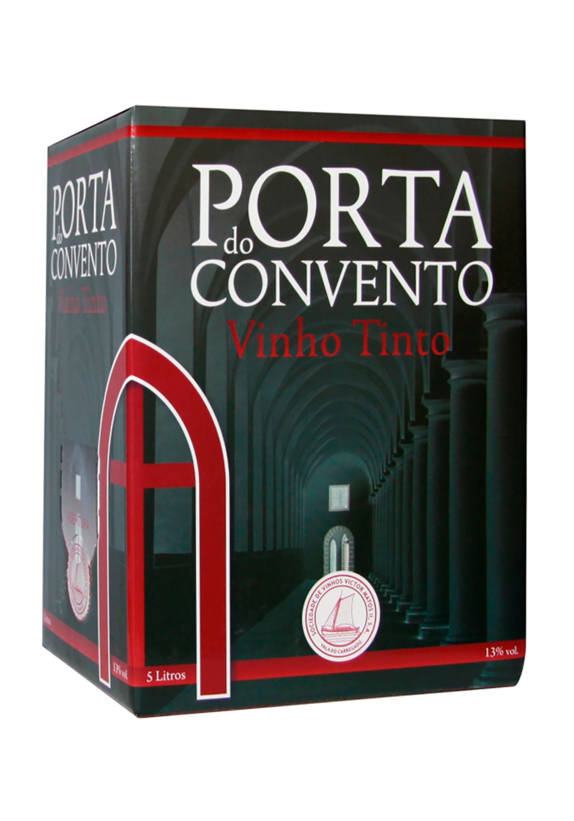 Vinho Tinto 13� Porta do Convento BagBox 5 l