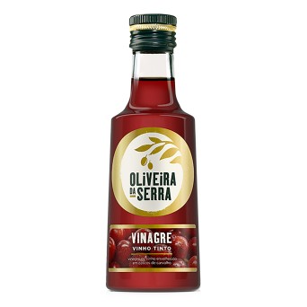 Vinagre Vinho Tinto 0,7% Acidez Oliveira Serra 12x250 ml